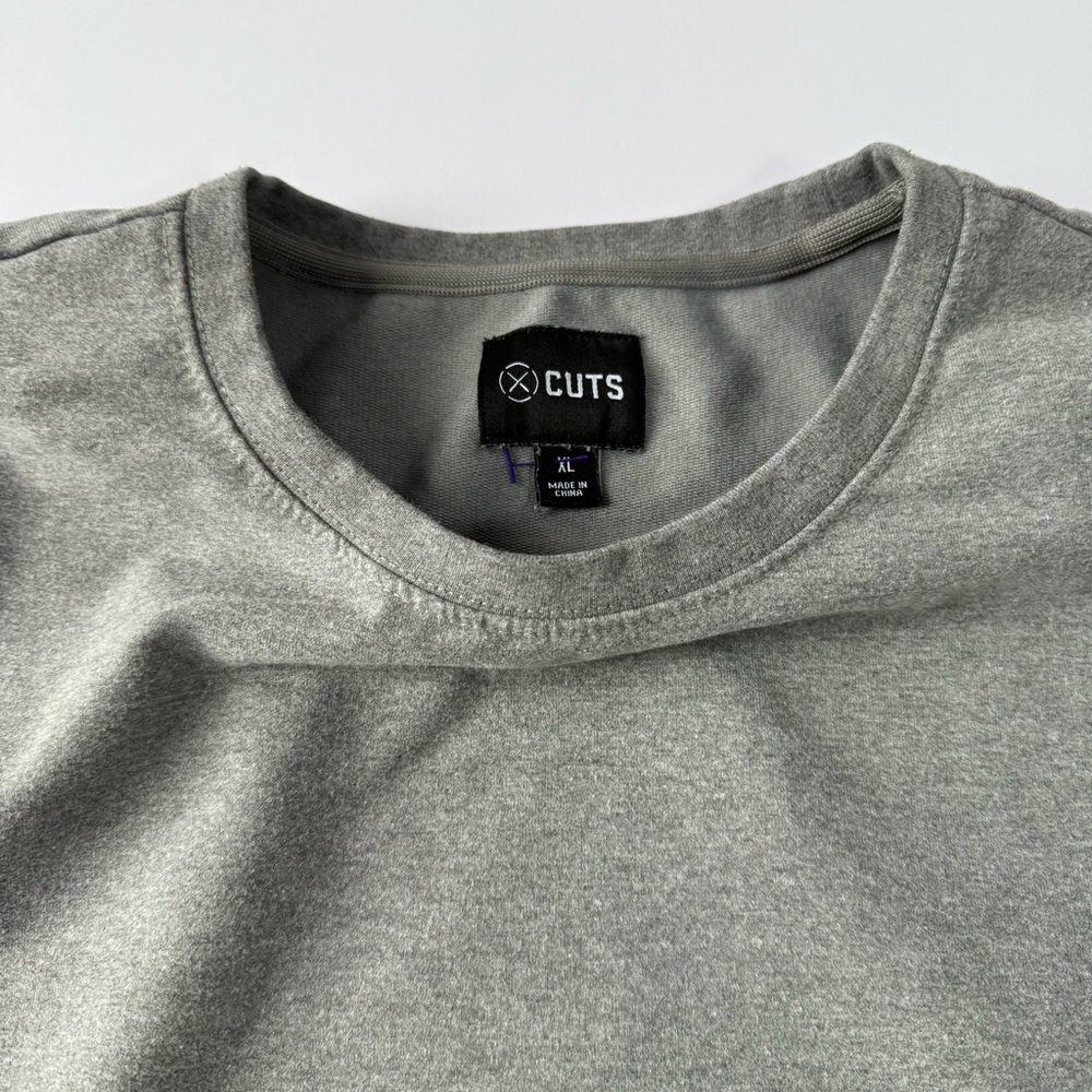 Cuts Clothing Hyperloop Pullover Split-Hem Heathe… - image 3